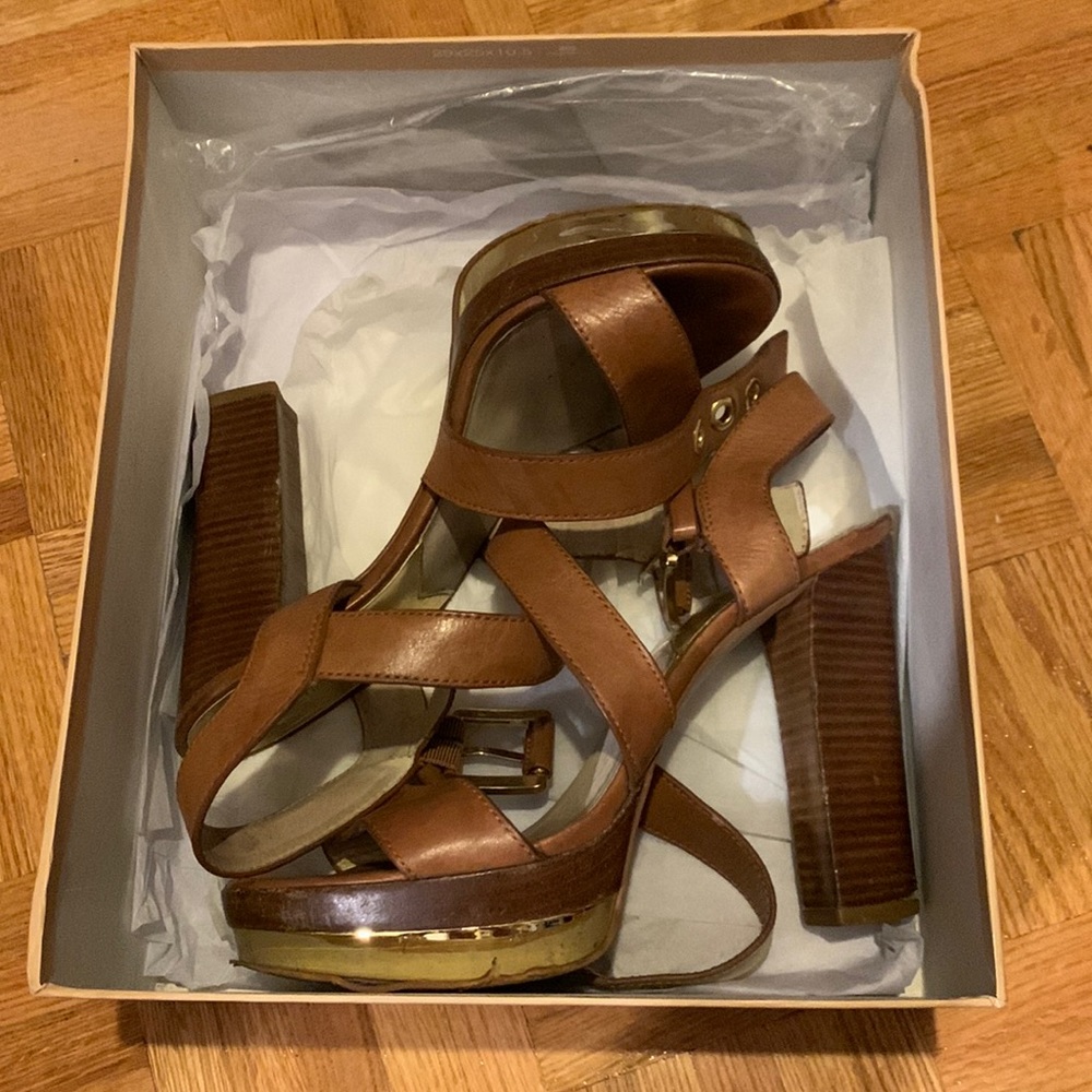 michael kors shoes size 9 in leather